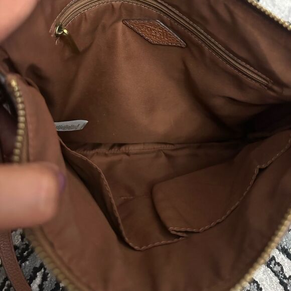 Fossil Tan Leather Crossbody Bag - Picture 9 of 10
